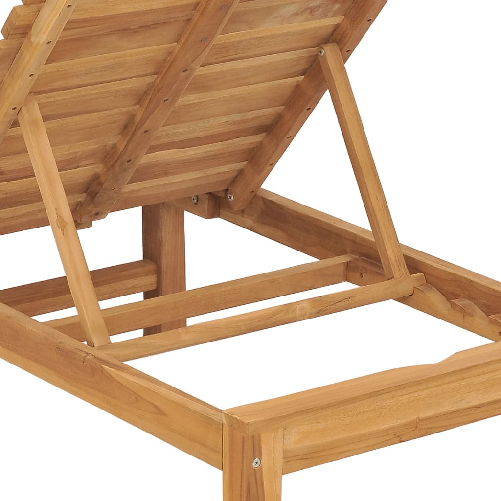 Solsenger 2 stk heltre teak