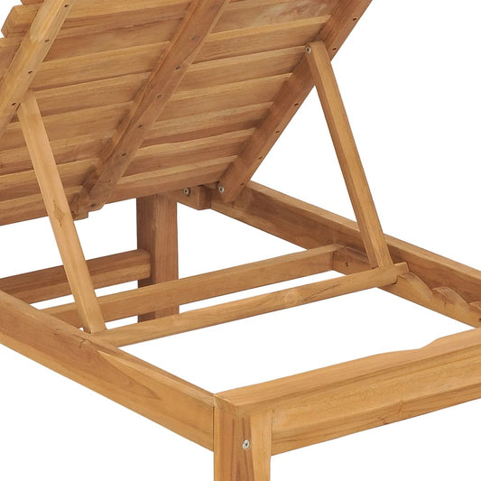 Solsenger 2 stk heltre teak