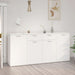 Skjenk hvit 160x36x75 cm konstruert tre vidaXL
