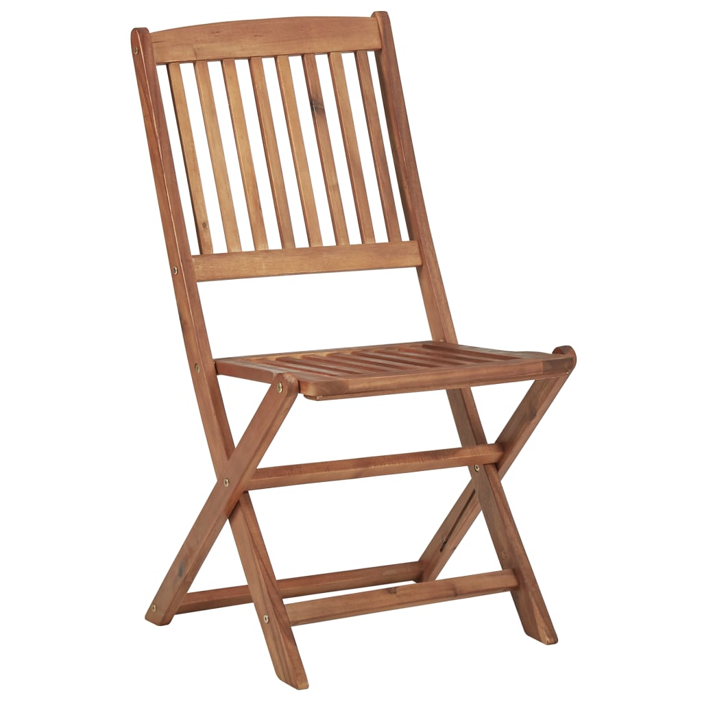 Klappstoler 6 stk heltre akasie
