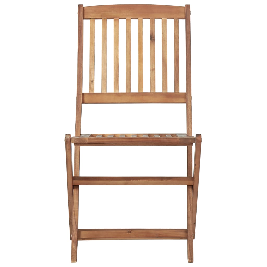 Klappstoler 6 stk heltre akasie