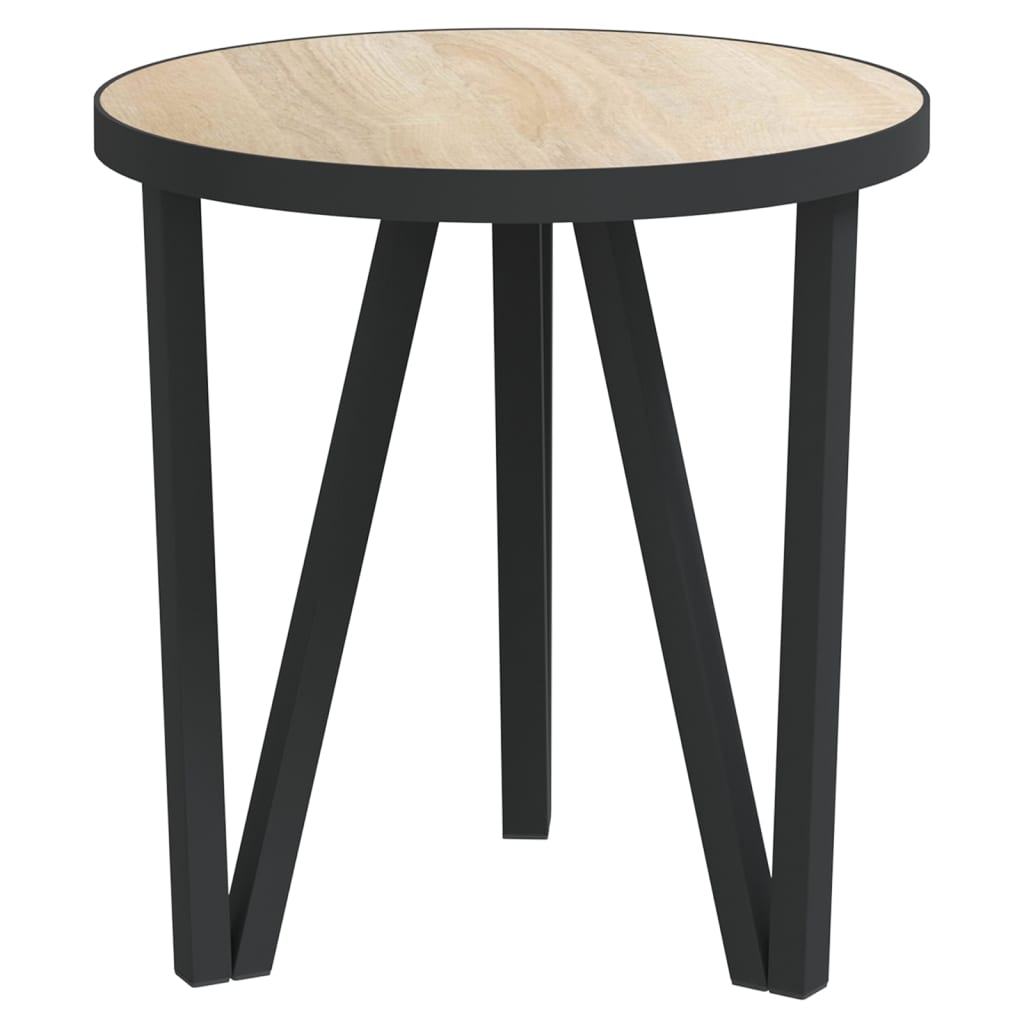 Tebord sonoma eik Ø35 cm MDF