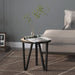 Tebord sonoma eik Ø35 cm MDF