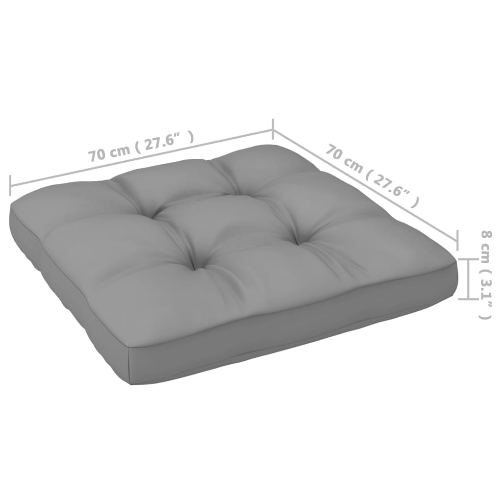 Hagesofagruppe med puter 5 deler heltre furu
