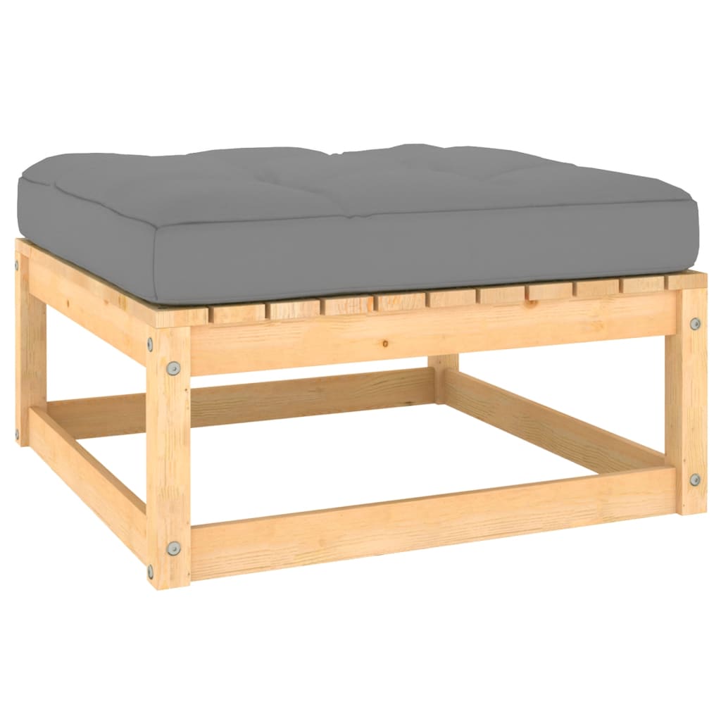 Hagesofagruppe med puter 11 deler heltre furu