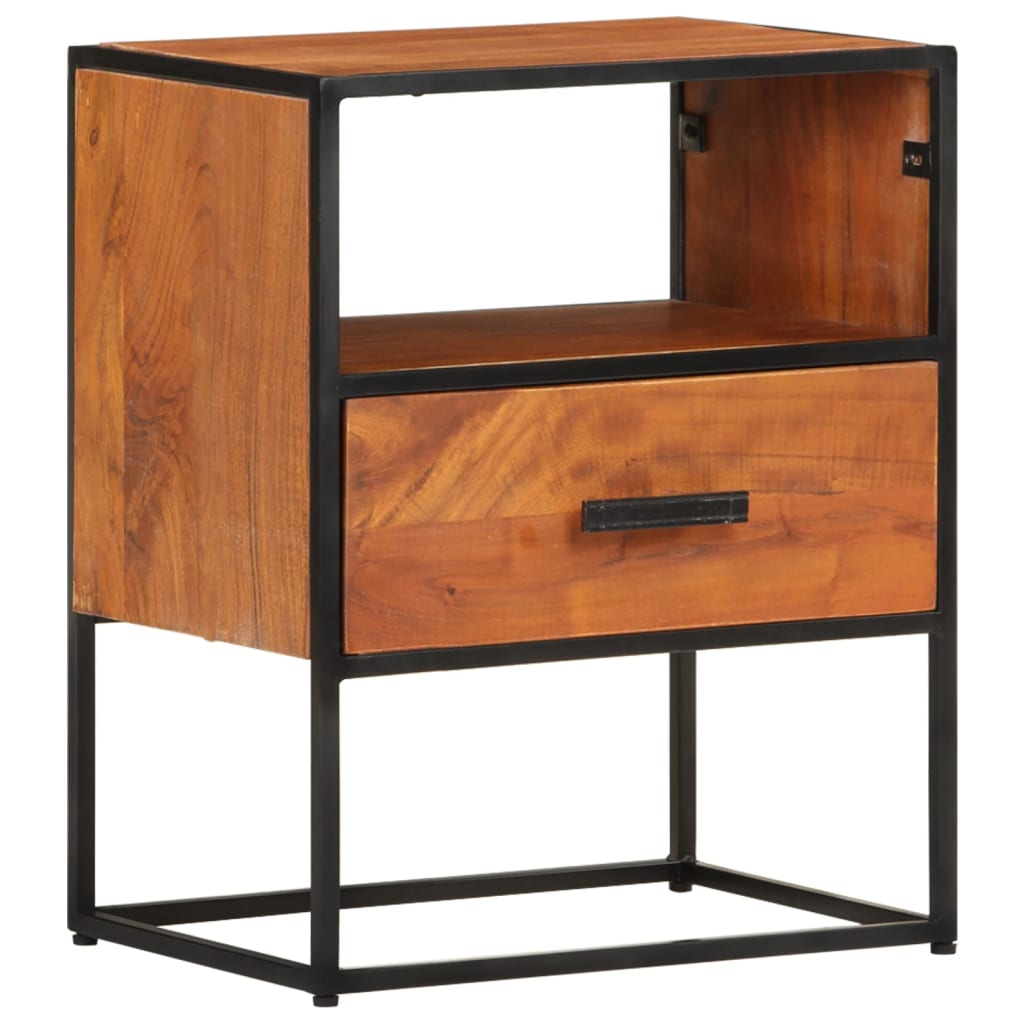 Nattbord 40x30x50 cm heltre akasie