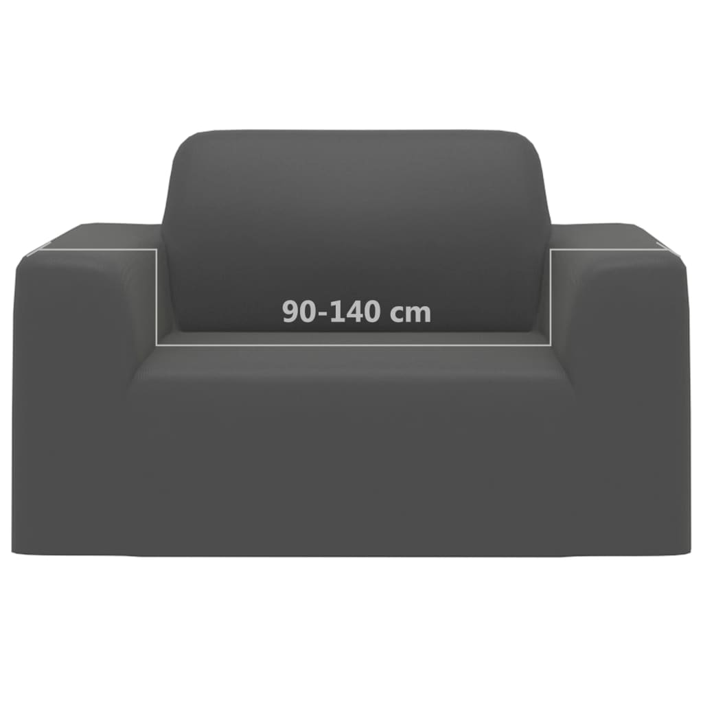 Sofaovertrekk polyester antrasitt