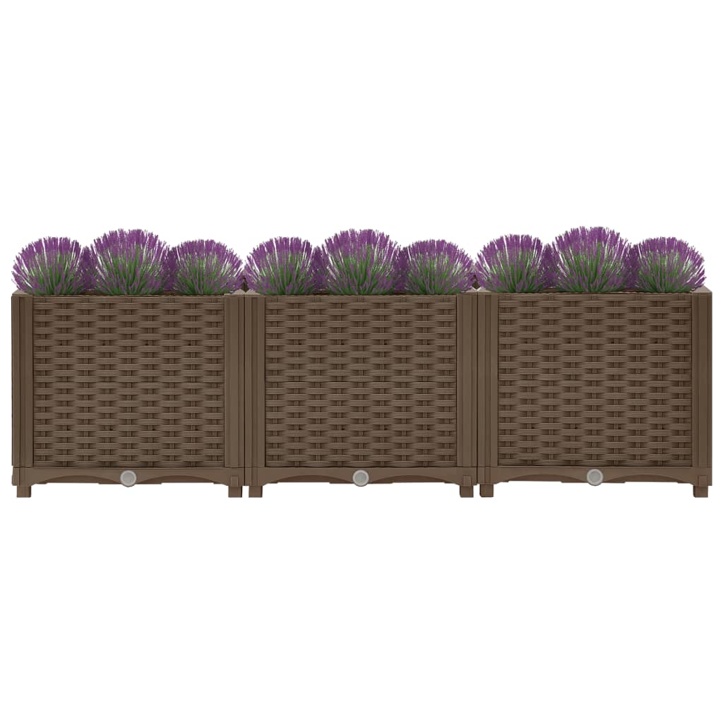 hevet bed 120x40x38 cm polypropylen