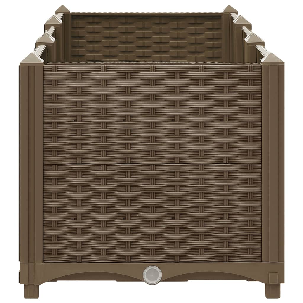 hevet bed 120x40x38 cm polypropylen