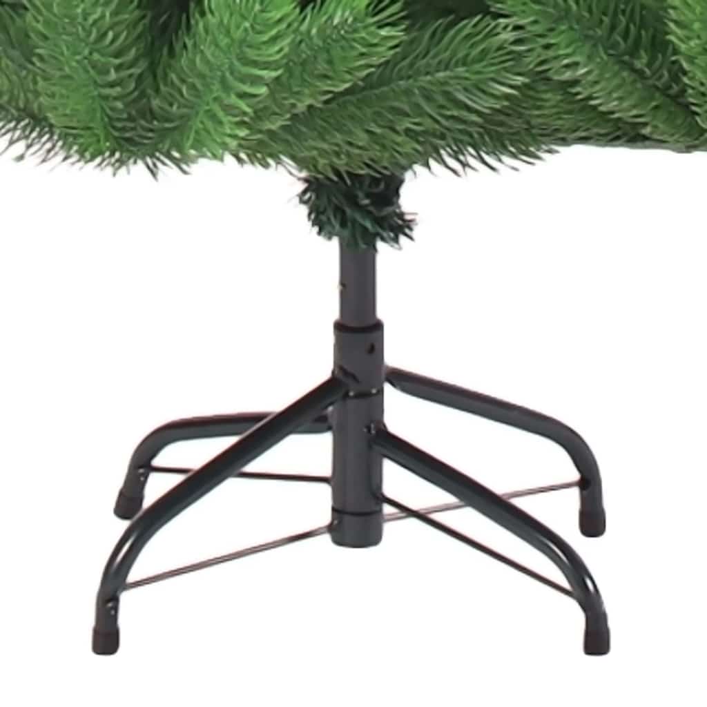 Nordmann kunstig juletre med LED og kulesett gran grønn 180 cm