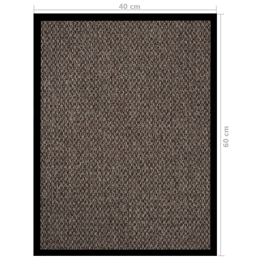 Dørmatte beige 40x60 cm