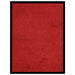 Dørmatte rød 60x80 cm