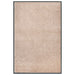 Dørmatte beige 80x120 cm