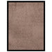 Dørmatte brun 60x80 cm