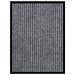 Dørmatte stripet grå 40x60 cm
