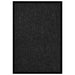 Dørmatte stripet antrasitt 80x120 cm