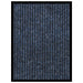 Dørmatte stripet blå 40x60 cm
