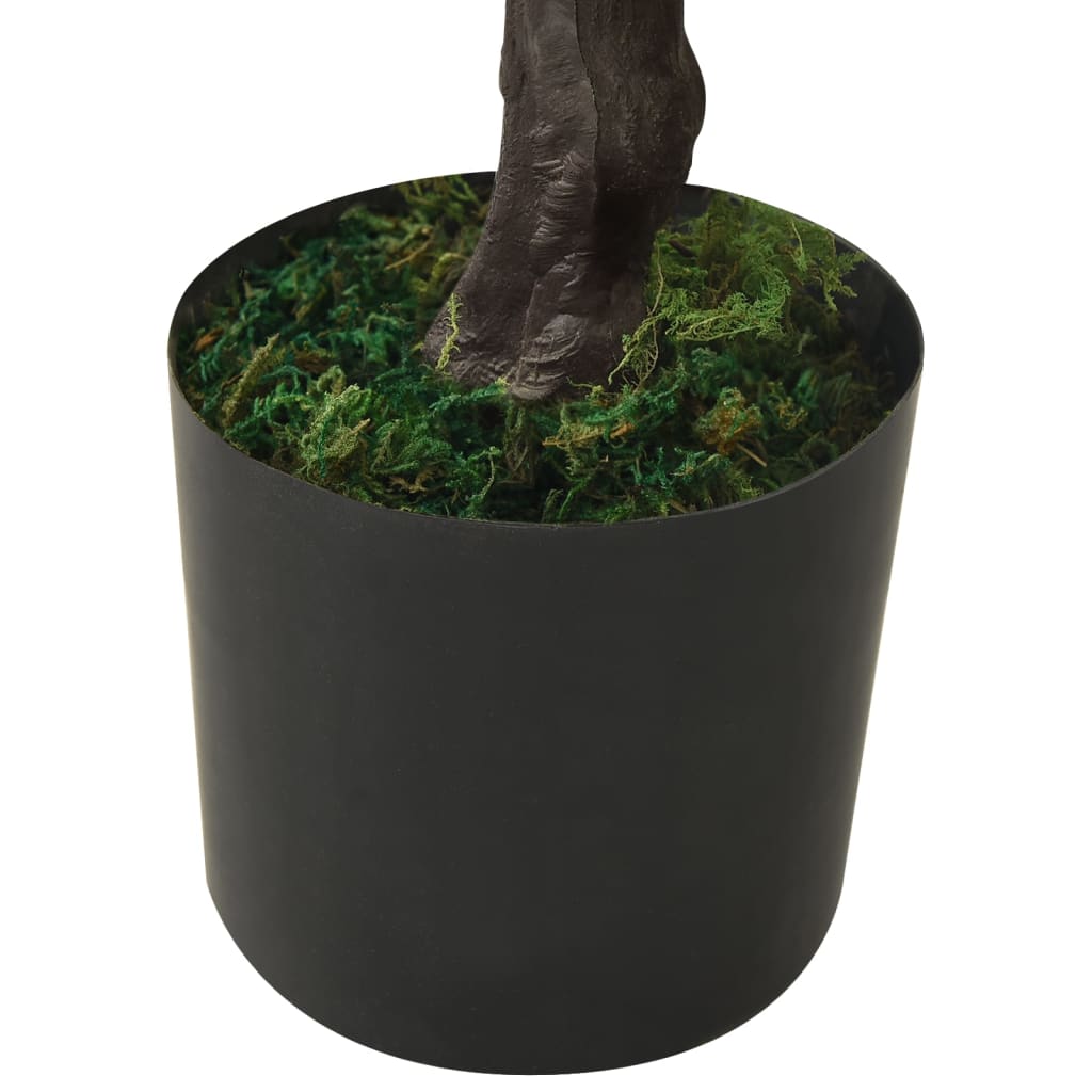 Kunstig sypress bonsai med potte 60 cm grønn vidaXL