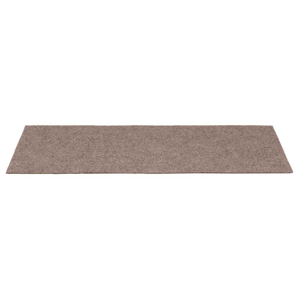 Trappematter selvklebende 15 stk 60x25 cm lysebrune rektangulære