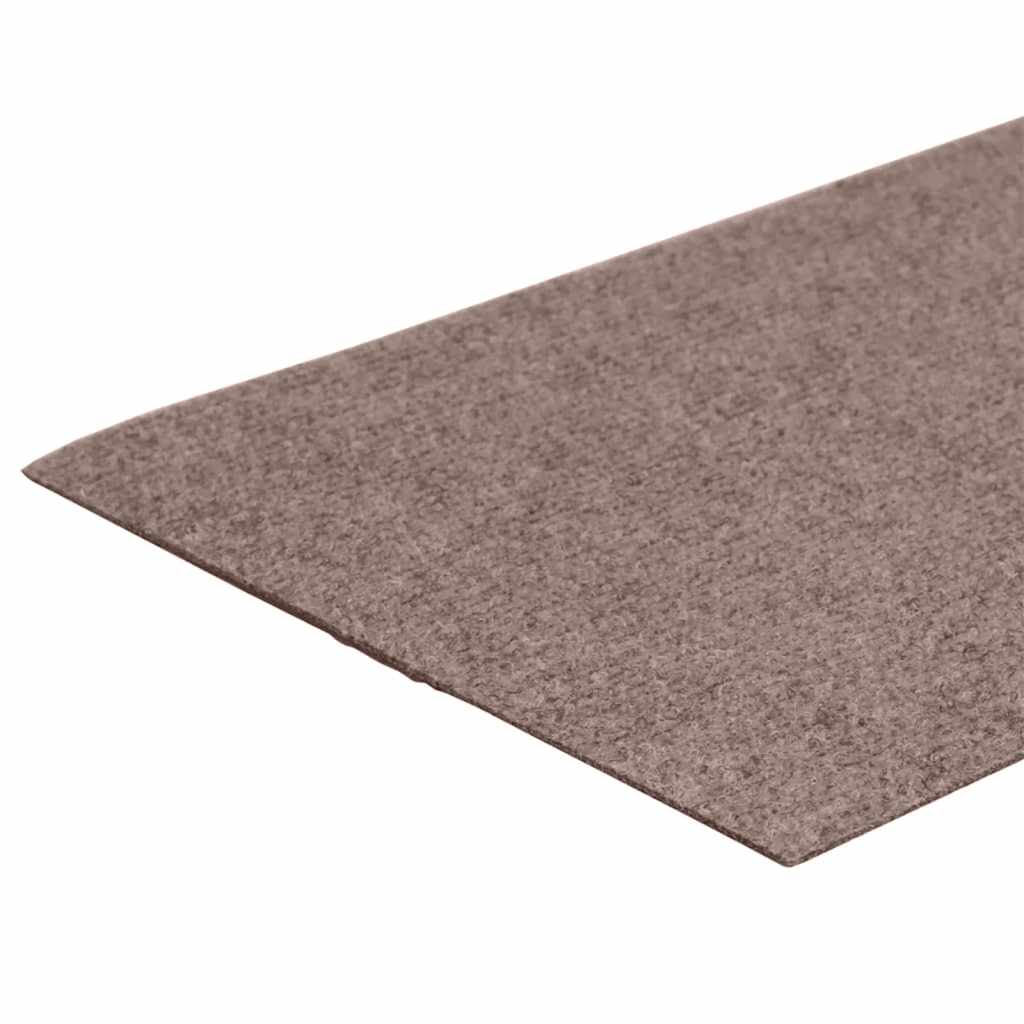 Trappematter selvklebende 15 stk 60x25 cm lysebrune rektangulære