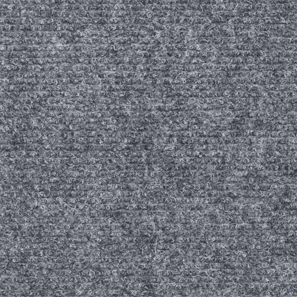 Trappematter selvklebende 15 stk 60x25 cm lysegrå rektangulære