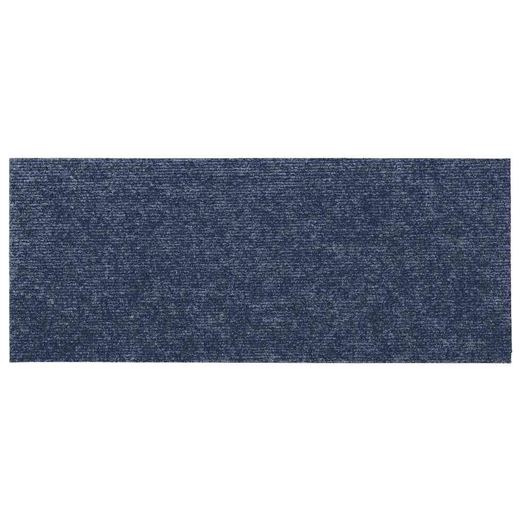 Trappematter selvklebende 15 stk 60x25 cm gråblå rektangulære