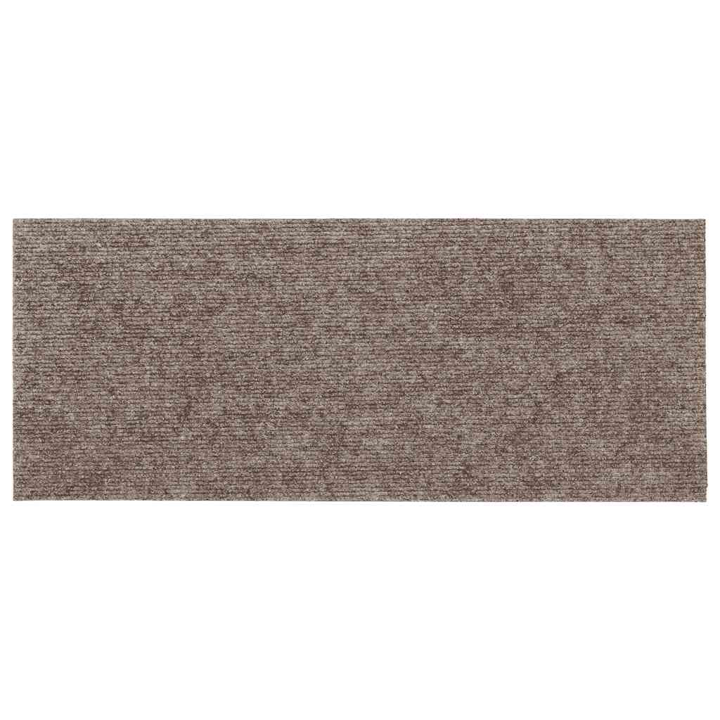 Trappematter selvklebende 15 stk 60x25 cm beige rektangulære