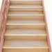 Trappematter selvklebende 15 stk 76x20 cm beige rektangulære
