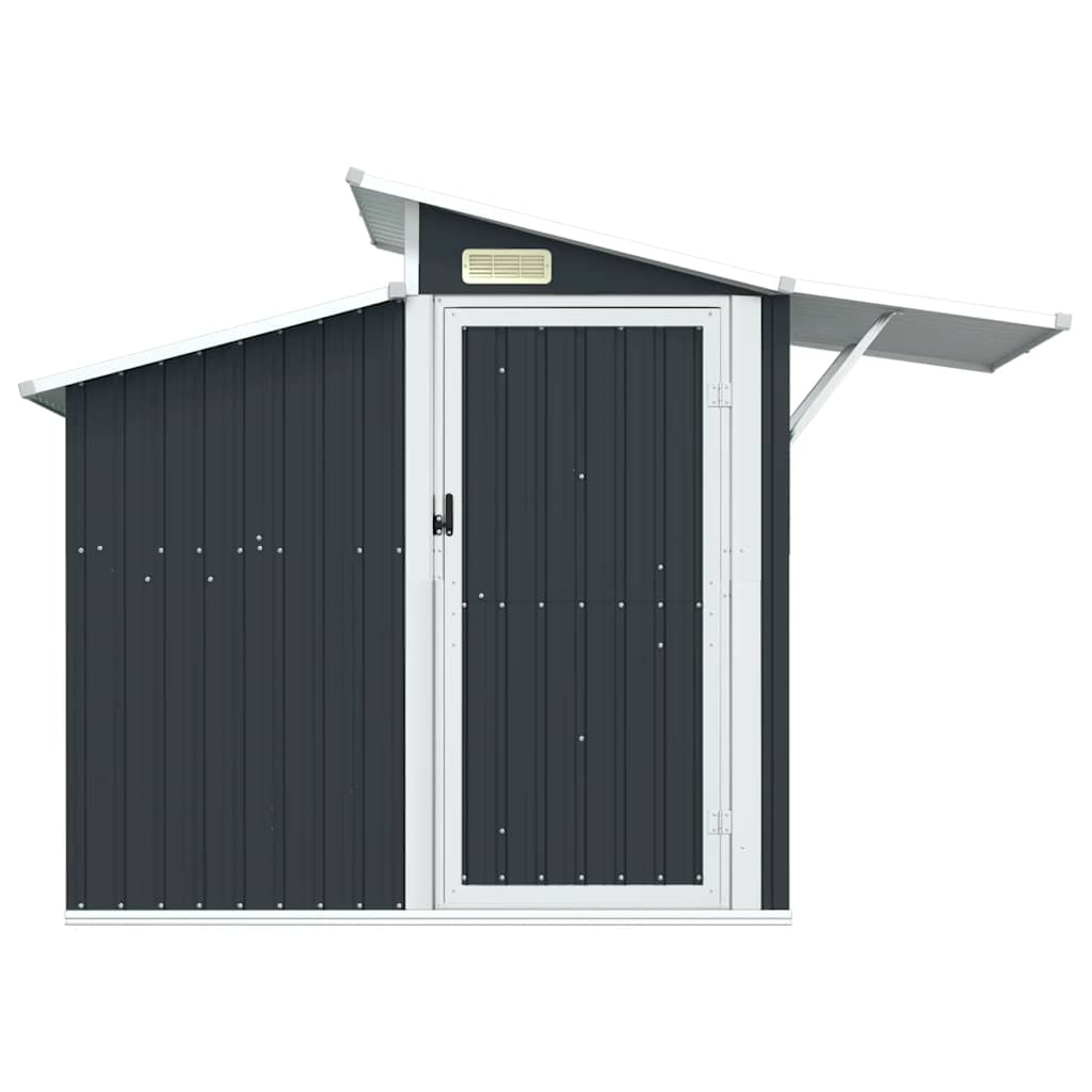 Hageskur antrasitt 270x130x208,5 cm galvanisert stål