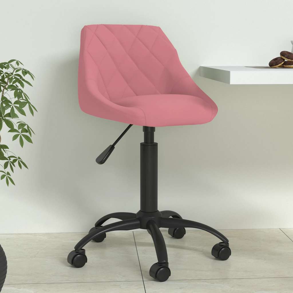Spisestol rosa fløyel