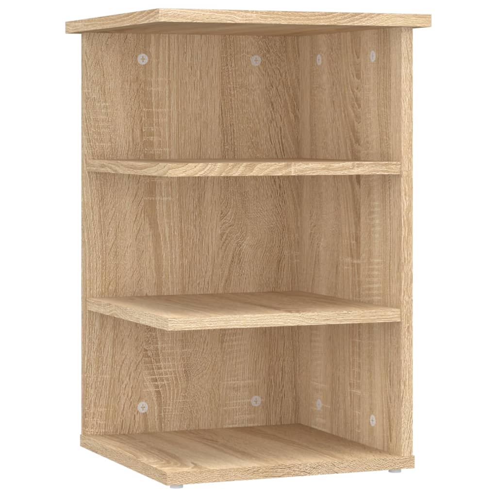 Sideskap sonoma eik 35x35x55 cm konstruert tre