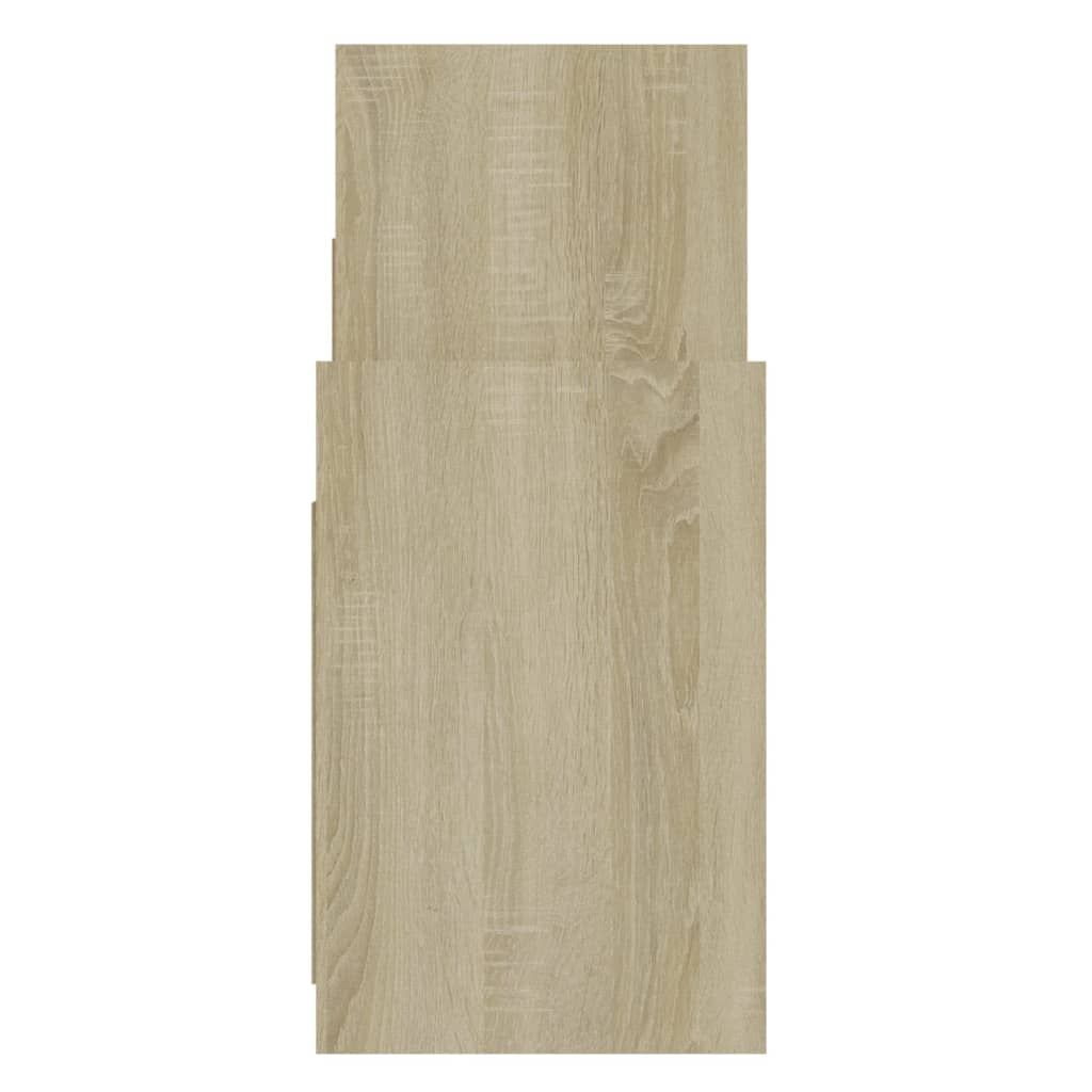 Sideskap sonoma eik 60x26x60 cm konstruert tre