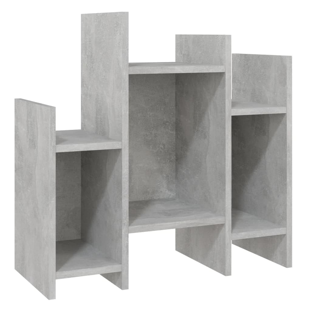 Sideskap betonggrå 60x26x60 cm konstruert tre