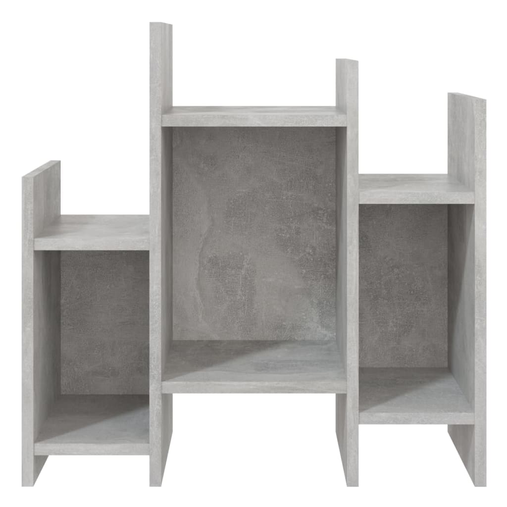 Sideskap betonggrå 60x26x60 cm konstruert tre