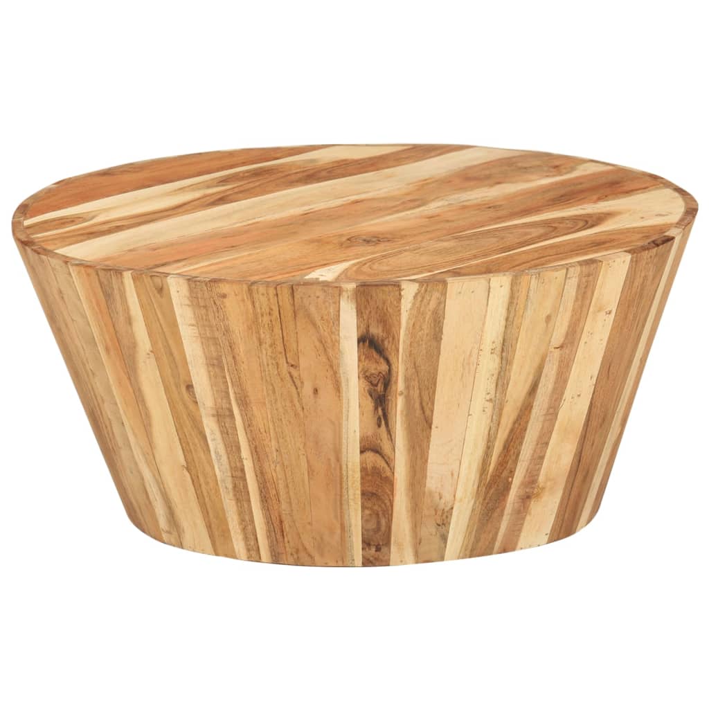 Salongbord Ø65x31 cm heltre akasie