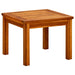 Hagesalongbord 45x45x36 cm heltre akasie