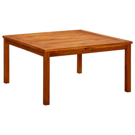 Hagesalongbord 85x85x45 cm heltre akasie