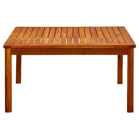 Hagesalongbord 85x85x45 cm heltre akasie
