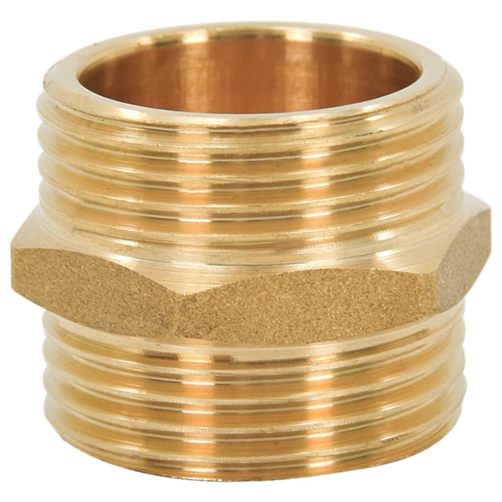 Sugeslange med messingkoblinger svart 1,1" 20 m PVC