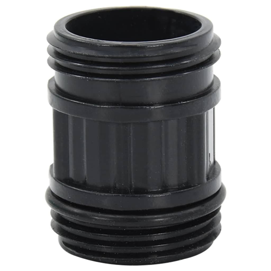 Sugeslange med messingkoblinger svart 1,1" 5 m PVC