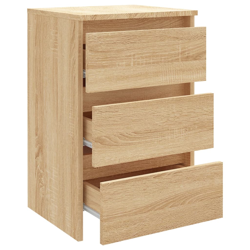 Nattbord sonoma eik 40x35x62,5 cm konstruert tre