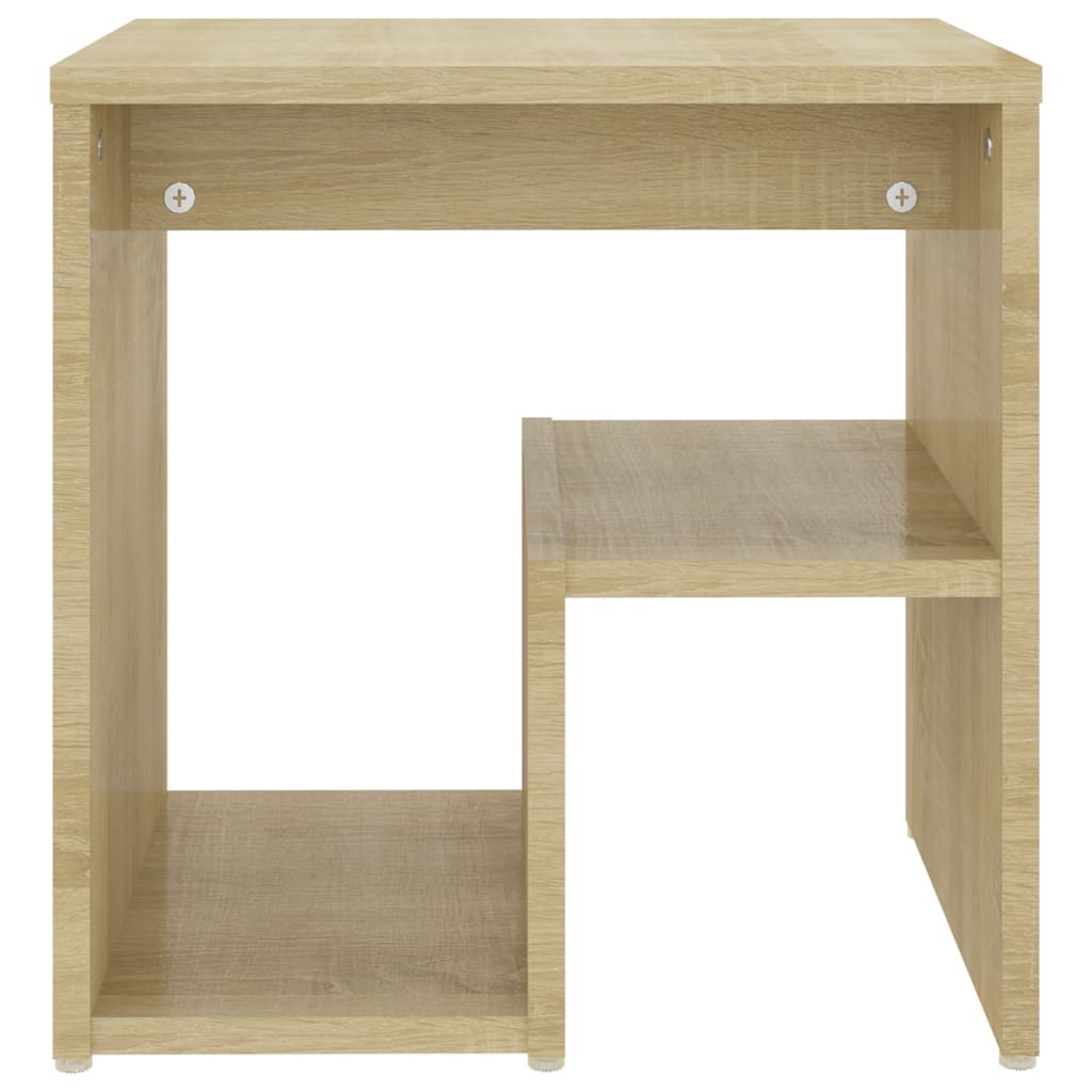 Nattbord sonoma eik 40x30x40 cm konstruert tre