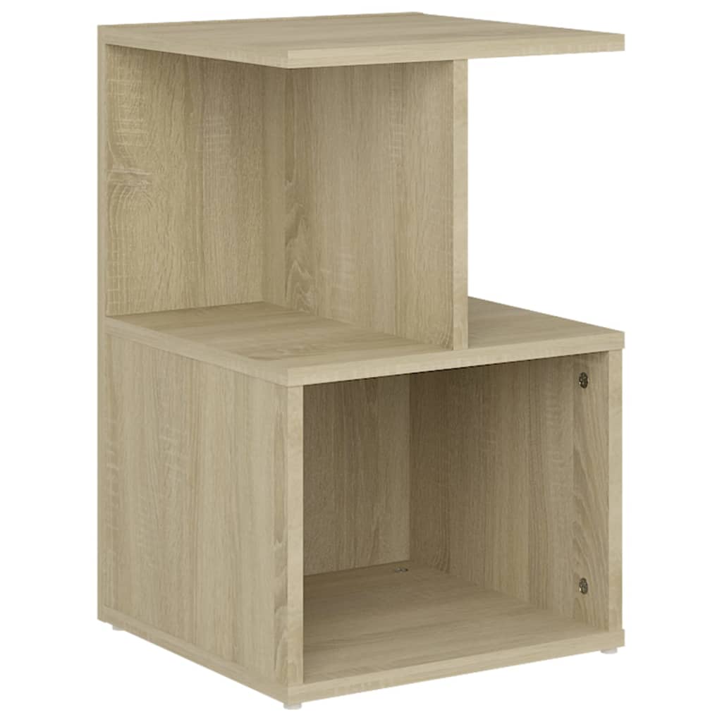 Nattbord sonoma eik 35x35x55 cm konstruert tre