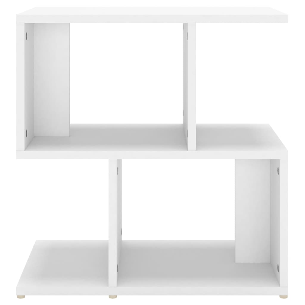Nattbord 2 stk hvit 50x30x51,5 cm konstruert tre