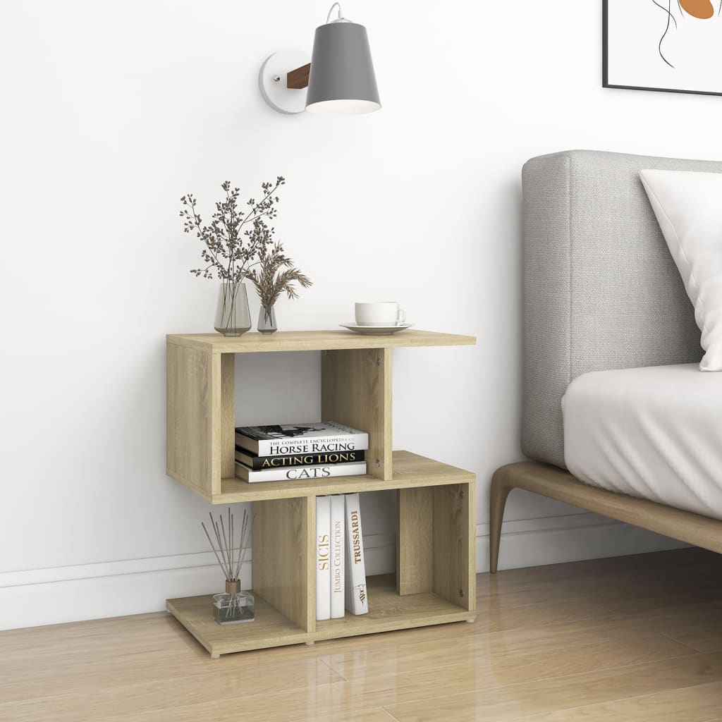 Nattbord 2 stk sonoma eik 50x30x51,5 cm konstruert tre