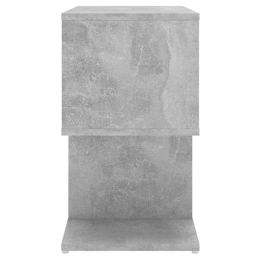Nattbord betonggrå 50x30x51,5 cm konstruert tre