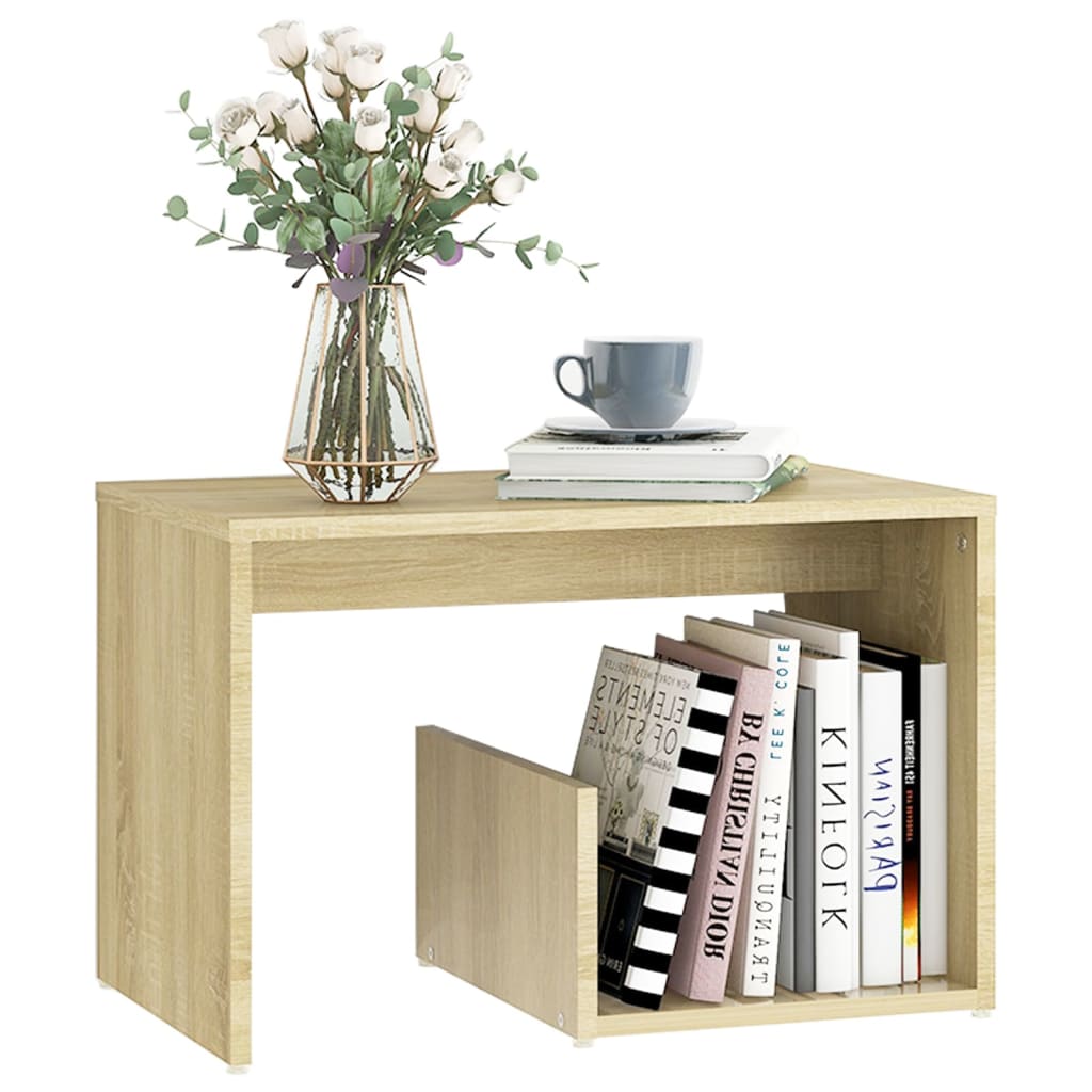 Sidebord sonoma eik 59x36x38 cm konstruert tre vidaXL