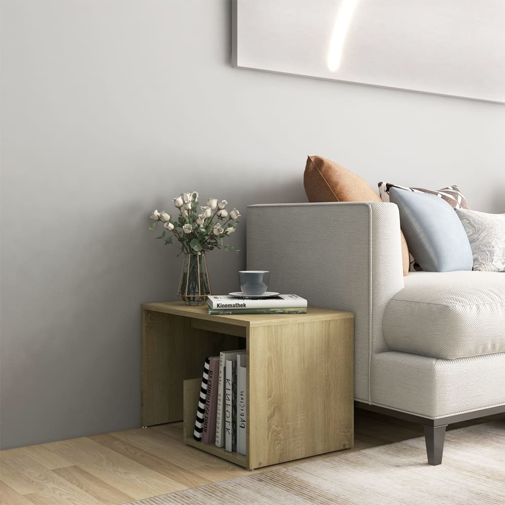 Sidebord sonoma eik 59x36x38 cm konstruert tre vidaXL