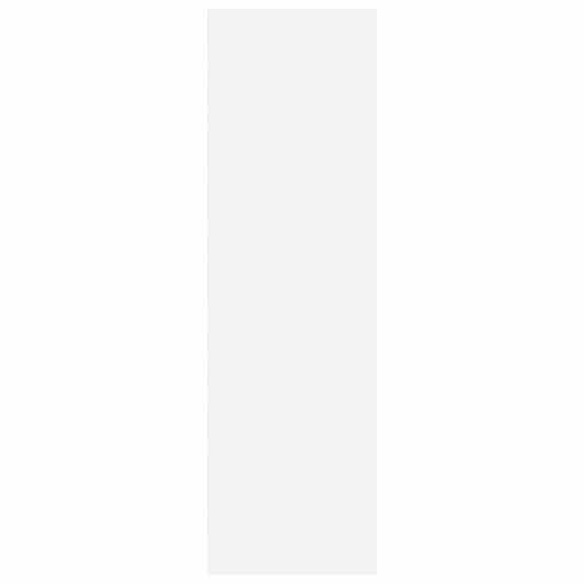 Veggskoskap hvit 80x18x60 cm konstruert tre