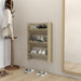 Veggskoskap sonoma eik 60x18x90 cm sponplate